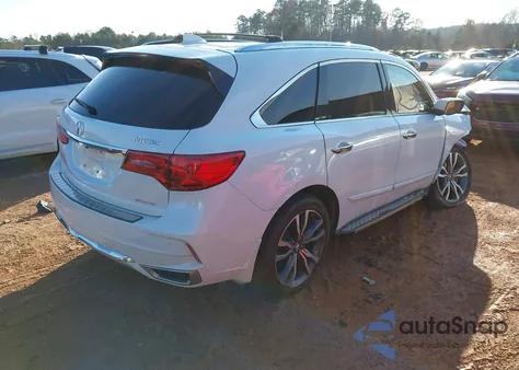 2019 Acura Mdx Advance Pkg from USA, damaged, VIN 5J8YD4H81KL011830